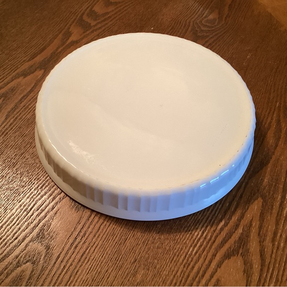 Corning Ware F-3-B French White 24 Cm 10.5 Inch Round Quiche Baking Dish - Picture 3 of 4